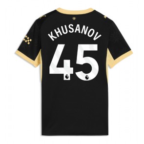 Manchester City Abdukodir Khusanov #45 Gostujuci Dres za Ženska 2026-27 Kratak Rukavima